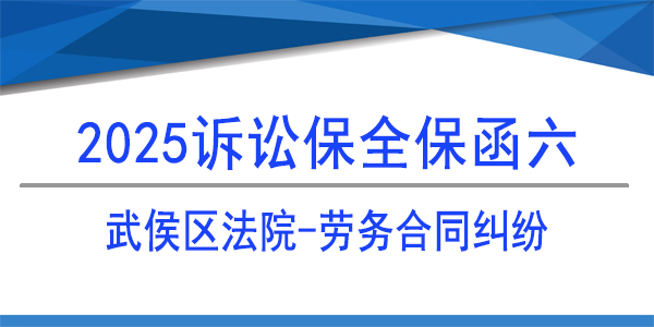 訴訟保全,財(cái)產(chǎn)保全,武侯區(qū)人民法院