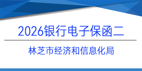 林芝市經(jīng)濟(jì)和信息化局,投標(biāo)保函,銀行保函,電子保函